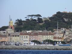 Port at Saint-Tropez in Var, France