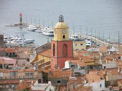 Panoramic view of Saint-Tropez