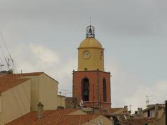 Iconic Yellow Bell in St. Tropez