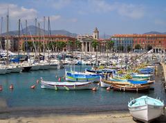 The port of the city of Nice