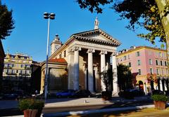 Church of St. Mary at the Harbour in Nice, France