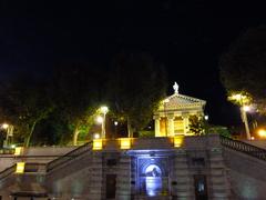 historic building at Port Lympia in Nice, France