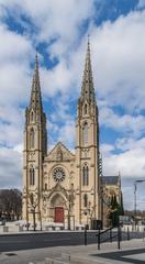 Saint Baudilus church in Nîmes, Gard, France