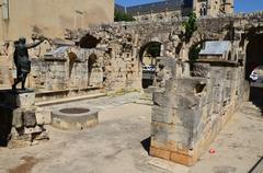 The Porte d’Auguste, fortifications of Nemausus, Nîmes