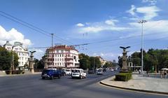 Eagles' Bridge in Sofia, Bulgaria