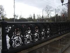 Eagles' Bridge monument in Sofia, Bulgaria