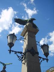 Eagles Bridge monument in Sofia