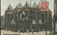 Lille Abside St Maurice carte voyagée 1907