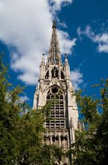 Spire of Saint-Maurice from Rue de Paris