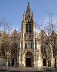 facade of Saint-Maurice church in Lille