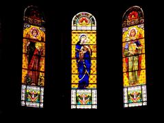 Stained glass windows of Saint-Michel Church in Lille