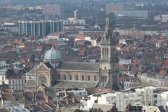 Église Saint-Michel de Lille viewed from the Belfry of the Town Hall