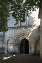 Église Saint-Pallais portal, 13th century, Saintes, Charente-Maritime, France