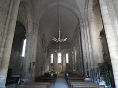 Interior of Saint-Pierre de Royan church