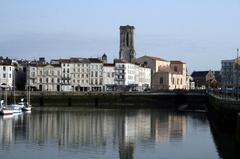 Vieux Port and canal entrance at La Rochelle