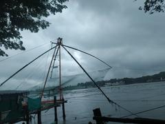 Cheenavala fishing nets at Fort Kochi, Kerala