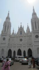 Facade of Basilica of Our Lady of Dolours, Trichur