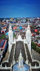 Our Lady of Dolours Basilica top view from tower