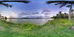 Vellayani Lake panorama