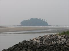 Dharmadom Island in Kannur, Kerala