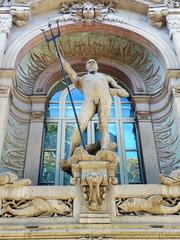 Entrance of Acquario Civico di Milano in Liberty style