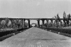 Aqueduct of Nottolini in Lucca between 1928 and 1944