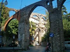 Medieval aqueduct in Salerno