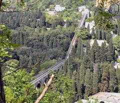 Siphon Bridge in Staglieno, Genoa over torrent Veilino