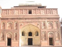 Agra Fort with a tower view