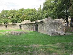 Photo of the Roman Amphitheatre in Arezzo, Italy