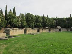 Arezzo Amphitheater, an ancient Roman structure in Italy