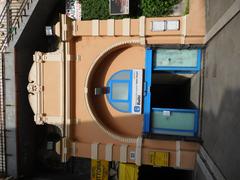 Entrance of the Ascensore Castello D'Albertis-Montegalletto in Genoa