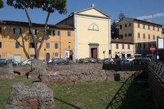 Bagni di Nerone and San Torpè Church in Pisa