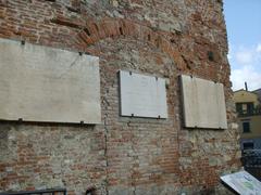 Bagni di Nerone plaques in Italy