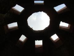 Bagni di Nerone ruins with covered structure