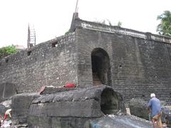 Mahim Fort in Mumbai with blue sky