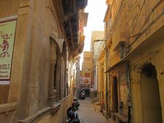 Alley inside Jaisalmer Fort