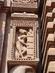 sculpture of a surasundari at Mukteshvara Temple