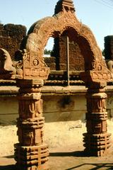 Mukteswara Temple 10th-century trilobulated arch detail in Bhubaneshwar, India