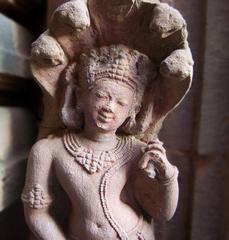 Naga sculpture at Mukteswar Temple in Bhubaneswar