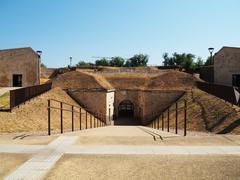 Bastione delle Maddalene monument in Verona, Italy