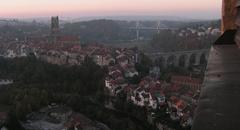 View of Fribourg from the Bourguillon tower