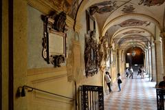 Archiginnasio Portico entry to library