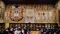 Municipal Library of the Archiginnasio interior