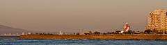 Green Point Lighthouse with clear blue sky