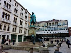 Daniele Manin monument in Campo Manin, Venice