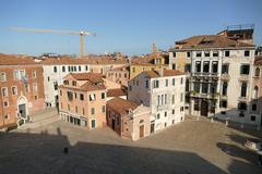 Campo Sant'Angelo in Venice in the morning