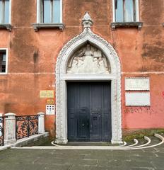 Agenzia delle Entrate building in Campo Sant'Angelo, Venice in December 2022