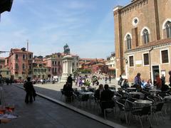 Castello district in Venice, Italy, panoramic view