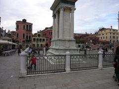 A scenic view of Castello in Venice, Italy showcasing historic buildings along a canal